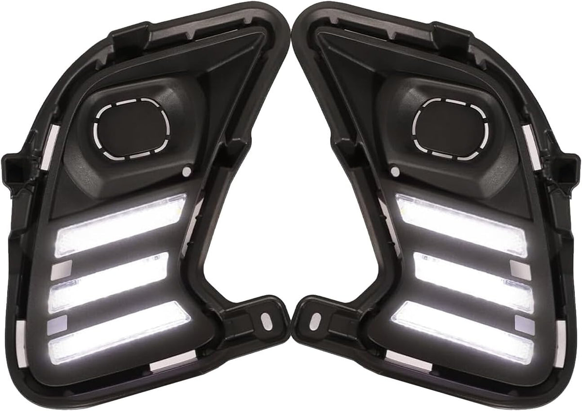 ya 10 9.16 zhengce Front Bumper Fog Light LED Turn Signal for Toyota Grand Highlander 2024-202