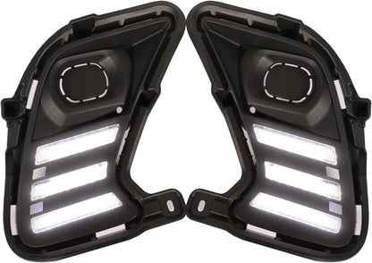 ya 10 9.16 zhengce Front Bumper Fog Light LED Turn Signal for Toyota Grand Highlander 2024-202