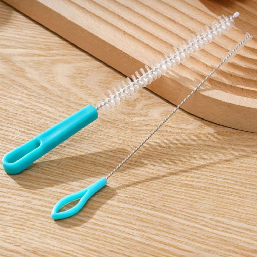 ya 26 10.21 baidi 4 Pcs Lotus Root Hole Cleaning Brush Baby Narrow Bottle for Neck