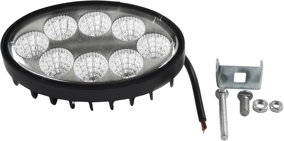 ya 13 9.15 baidi 60W-LED Work Light Fog Light Truck OffRoad Pods Driving Tractor 12V24V Oval Ligh