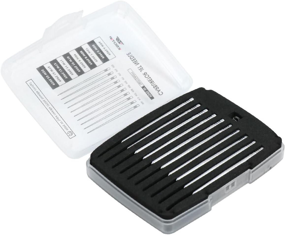 ya 2 8.15 Carburetor 10pcs Jet Needle Oil Needles for 9595 Dellorto PHBG/PHVB/PHBD Carb