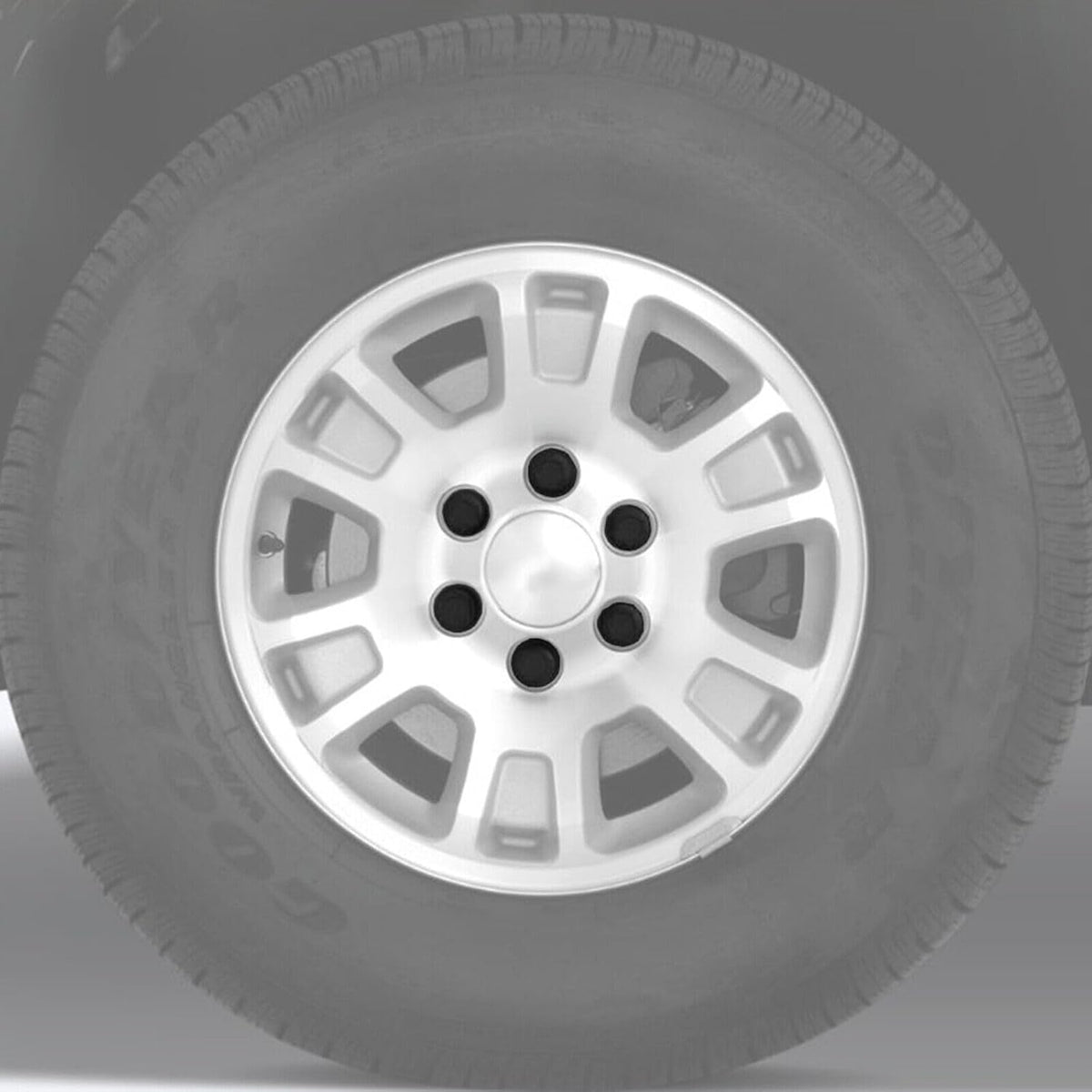 ya 10 9.16 baidi 24x Wheel Lug Nut Insert Caps for Chevrolet K3500 for GMC Savana 1500 2500-