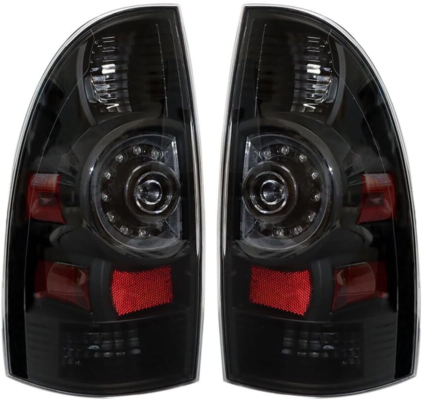 ya 10 9.16 zhengce A pair of tail lights fits 2005-2015 for Toyota Tacoma lights L+R LED red r