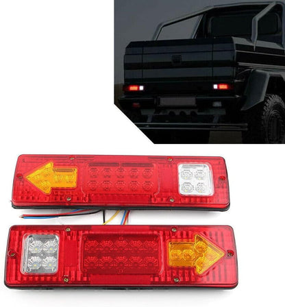 ya 4 8.10 LED Tail Light Brake Turn Signal Lamp For Trailers Trucks Caravans Vans Boats