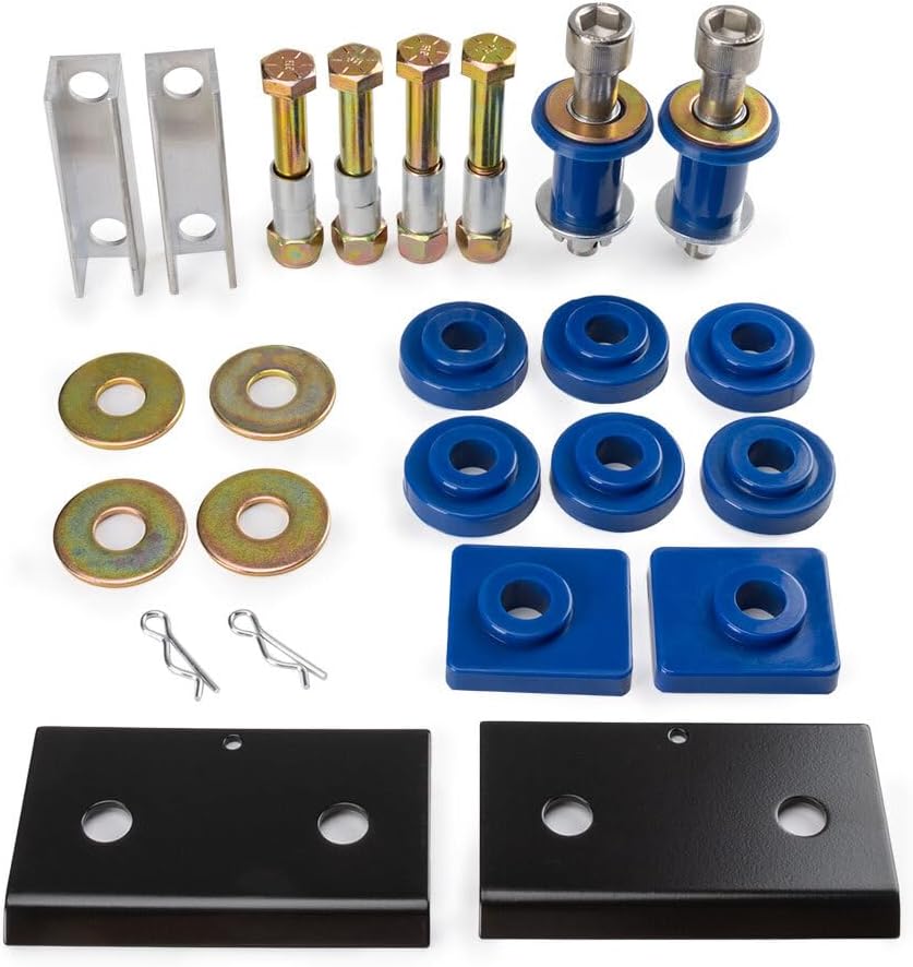 ya 4 8.14 Hood Hinge Pivot Bushing Kits Mounting Bolt Set 13-04154 fits for Peterbilt