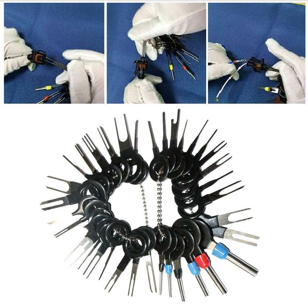 ya 6 8.24 baidi 36PC Motorcycle Wire Terminal Removal Tool Plug Connector Puller Extractor Kit