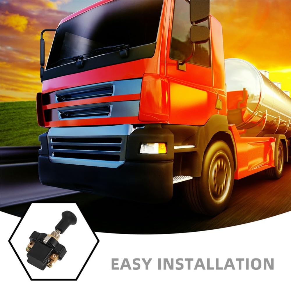 ya 23 10.7 baidi 2pcs Headlight Switch Knob 12V 24V Automotive Headlight Switch, Single Pull