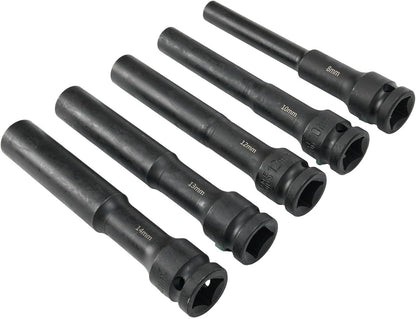 ya 14 9.20 baidi Multipurpose Chrome Vanadium Steel 1/2inch Drive Hex Socket Head Adapter Set-1