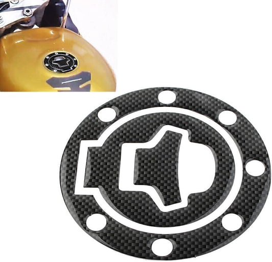 ya 4 8.10 Fit 97-03 GSXR-600/750/1000 Carbon fiber Gas Tank Fuel Cap Cover Protector Pad