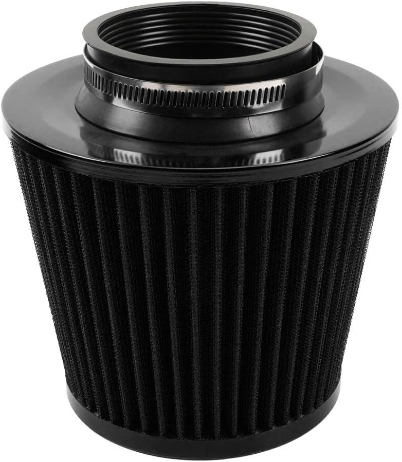 ya 13 9.15 baidi 3 Car High Flow Inlet Cleaner Dry Filter Cold Air Intake Cone Replacement Part