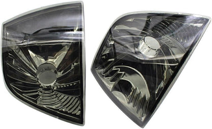 ya 4 8.10 2 Pieces Smoke Lens Turn Signal Light Housing for BMW E36 3 Series 4 Door 1992-1998 