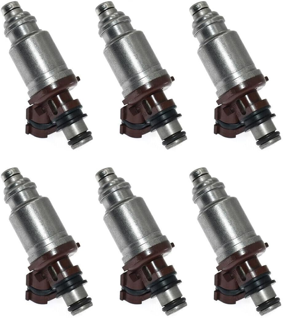 ya 12 10.8 baidi 6Pcs Fuel Injectors 23250-46030 for Lexus SC300 GS300 for Toyota Supra 3.0L V6