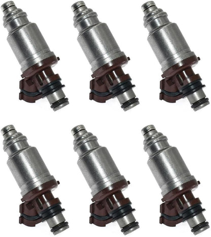 ya 12 10.8 baidi 6Pcs Fuel Injectors 23250-46030 for Lexus SC300 GS300 for Toyota Supra 3.0L V6