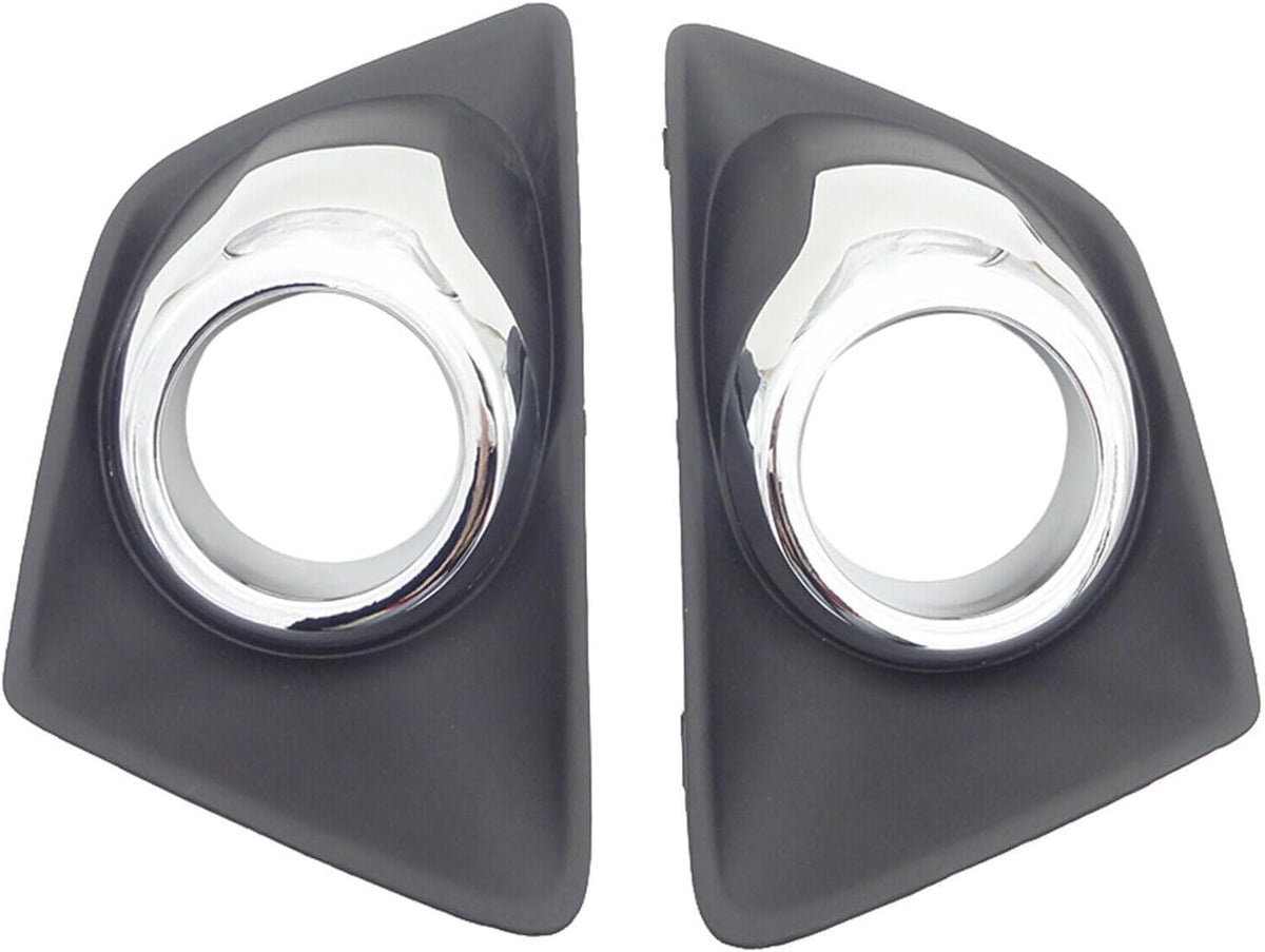 ya 4 8.10 Pair Bumper Fog Light Lamp Cover Bezel Left+Right for Ford Ecosport 2013 2014