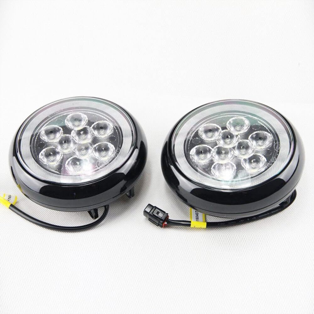 ya 10 9.16 zhengce White LED Rally Driving Fog Light Bracket for 2004-2006 for Mini Cooper R50