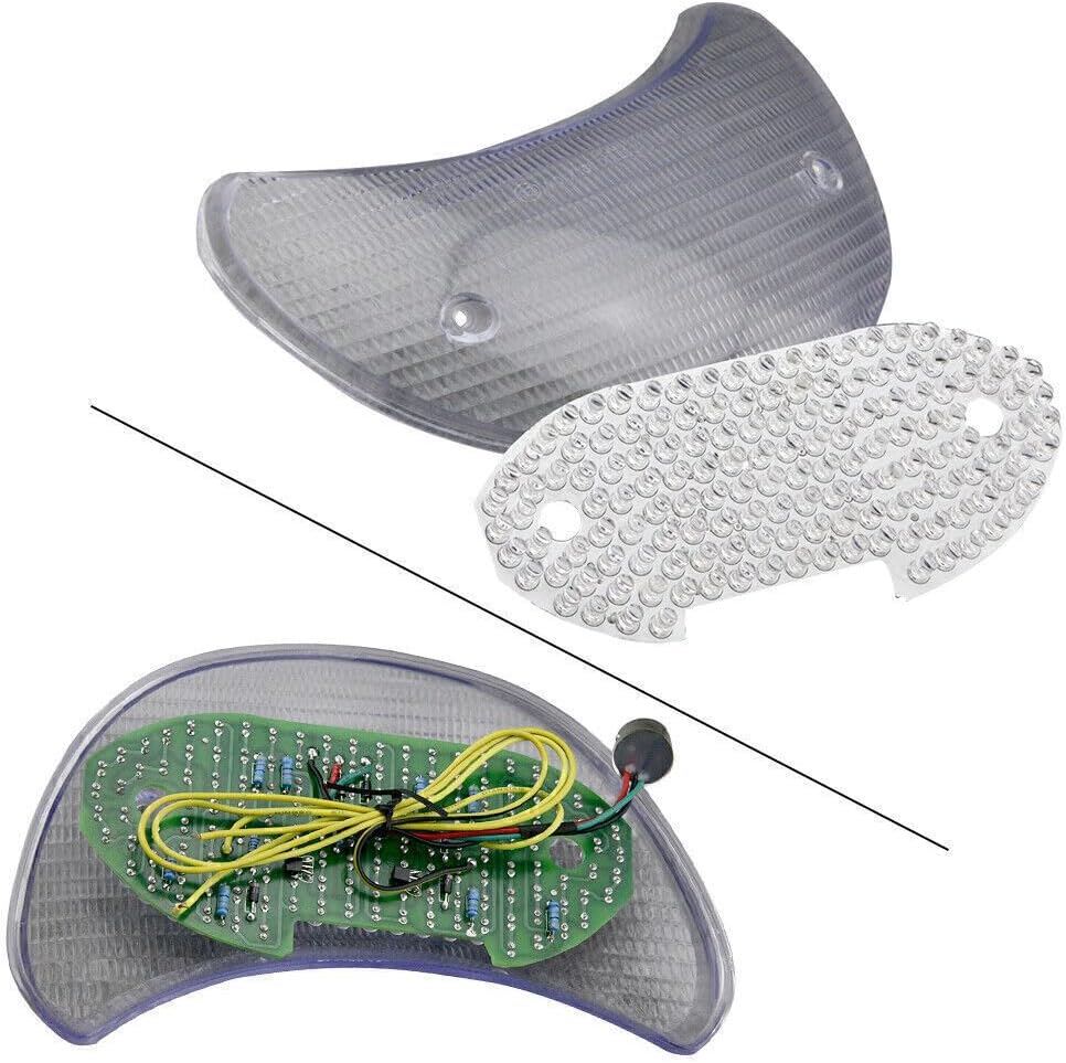 ya 10 9.16 zhengce Motorcycle Clear LED Tail Light Turn Signals For 1999-2007 for Ducati Super
