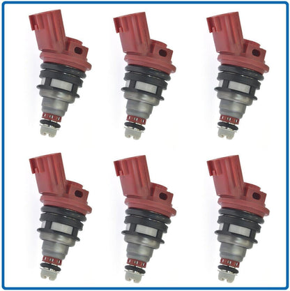 ya 12 10.8 baidi 6PCS 270cc Side feed for Turbo fuel injector 16600-53J00 for 93-96 for Nissan 300ZX