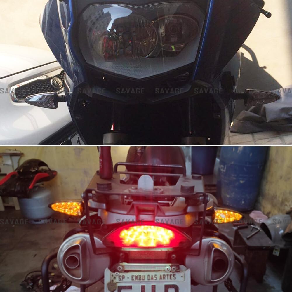 ya 13 9.15 baidi LED Front/Rear Turn Signal Light Indicator for BMW R1200GS R1200R R1200 ADV