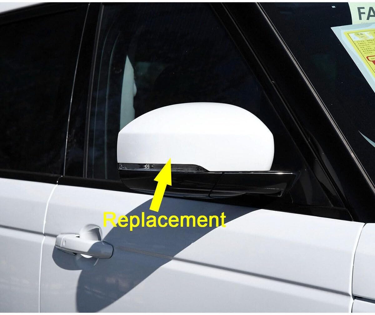 ya 9 10.24 Right exterior mirror protective cover suitable for Range Rover 13-19/Sprot