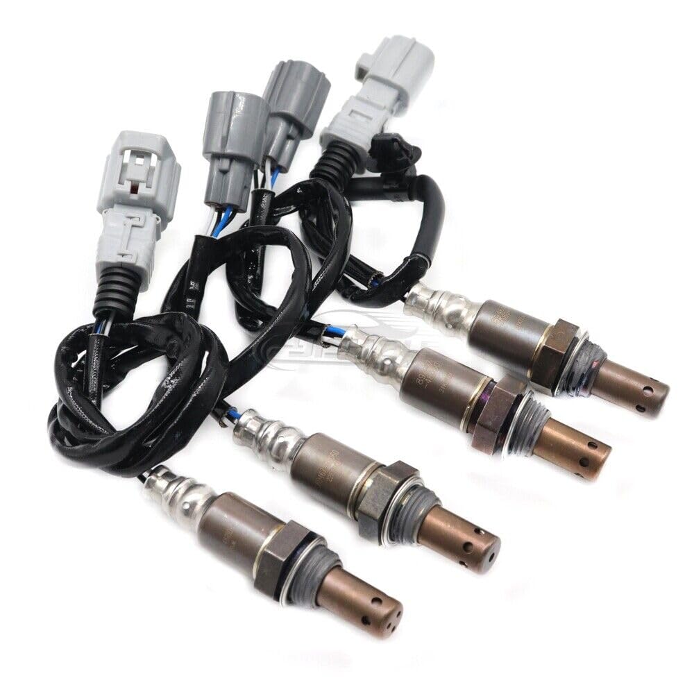 ya 6 8.24 baidi 4-Piece Set of UP+ Downstream Oxygen Sensor for Toyota Highlander 04-07 3.3L 3MZFE