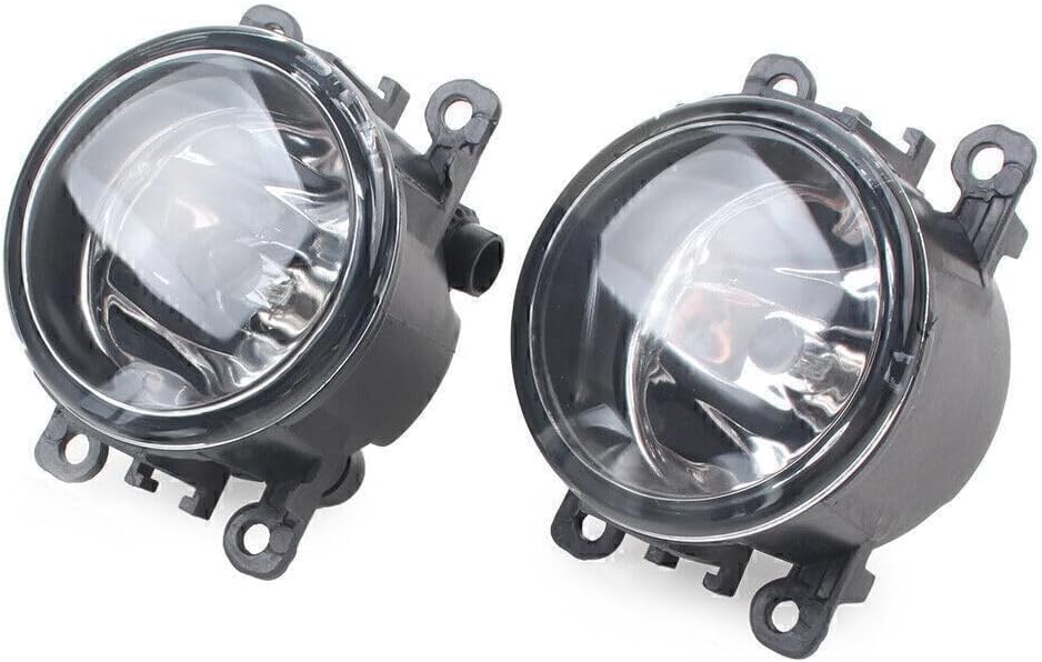 ya 4 8.10 Pair Front Fog Lights Bumper Fog Lamp Fit for Ford Focus 2012-2014