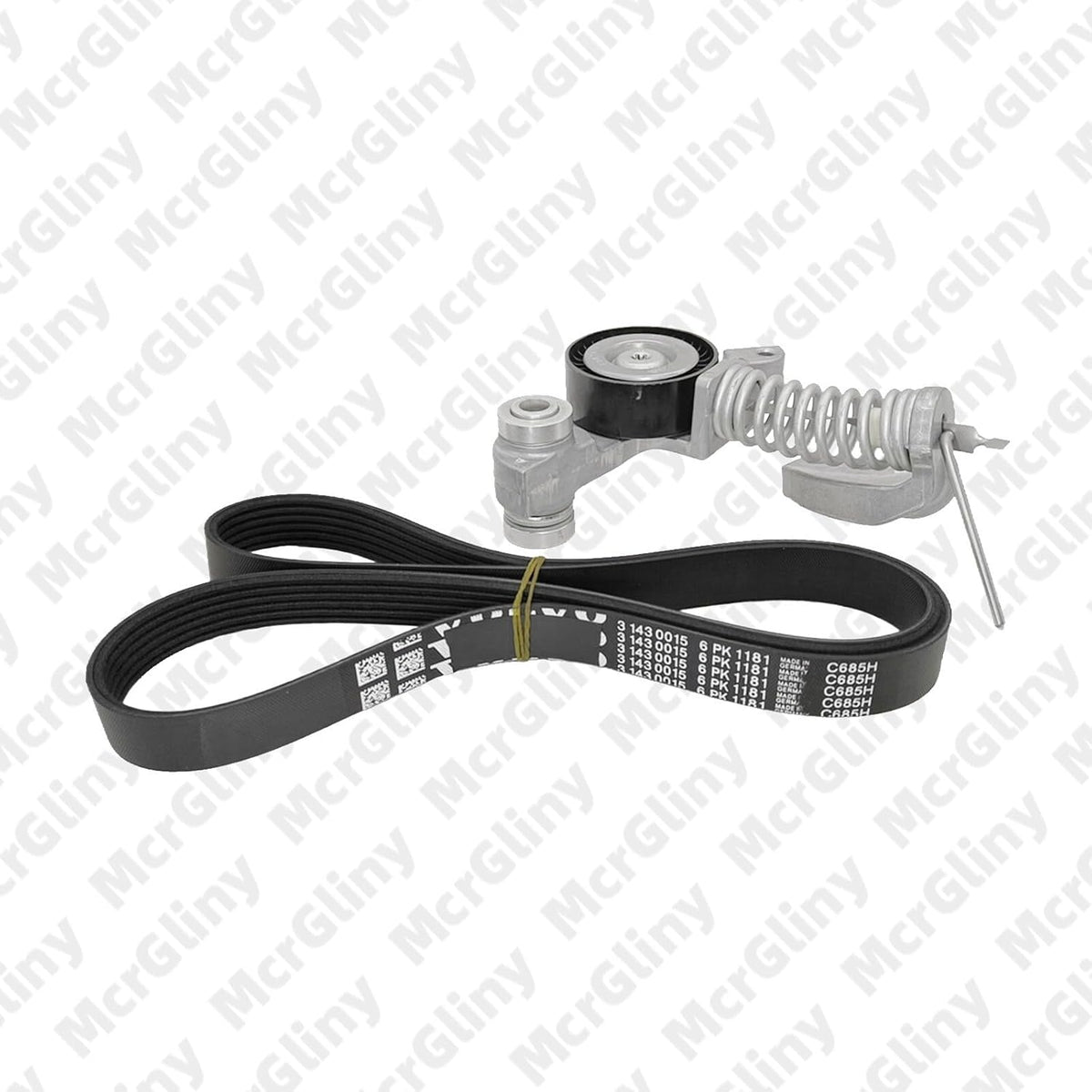 ya 10 9.16 baidi V-Ribbed Belt Kit for Volvo V60 S60 V90 S90 V70 XC40 XC90 31480362 31430706