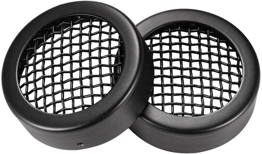 ya 12 10.8 zhengce for Harley Sportster XL883 XL1200 X48 2x Turn Signal Grill Cover Black Meta