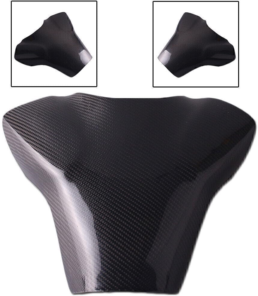 ya 4 8.10 1x Carbon Fibre Fuel Tank Pad Scratch Protector Shield Fit for Yamaha YZF R1 07-2008