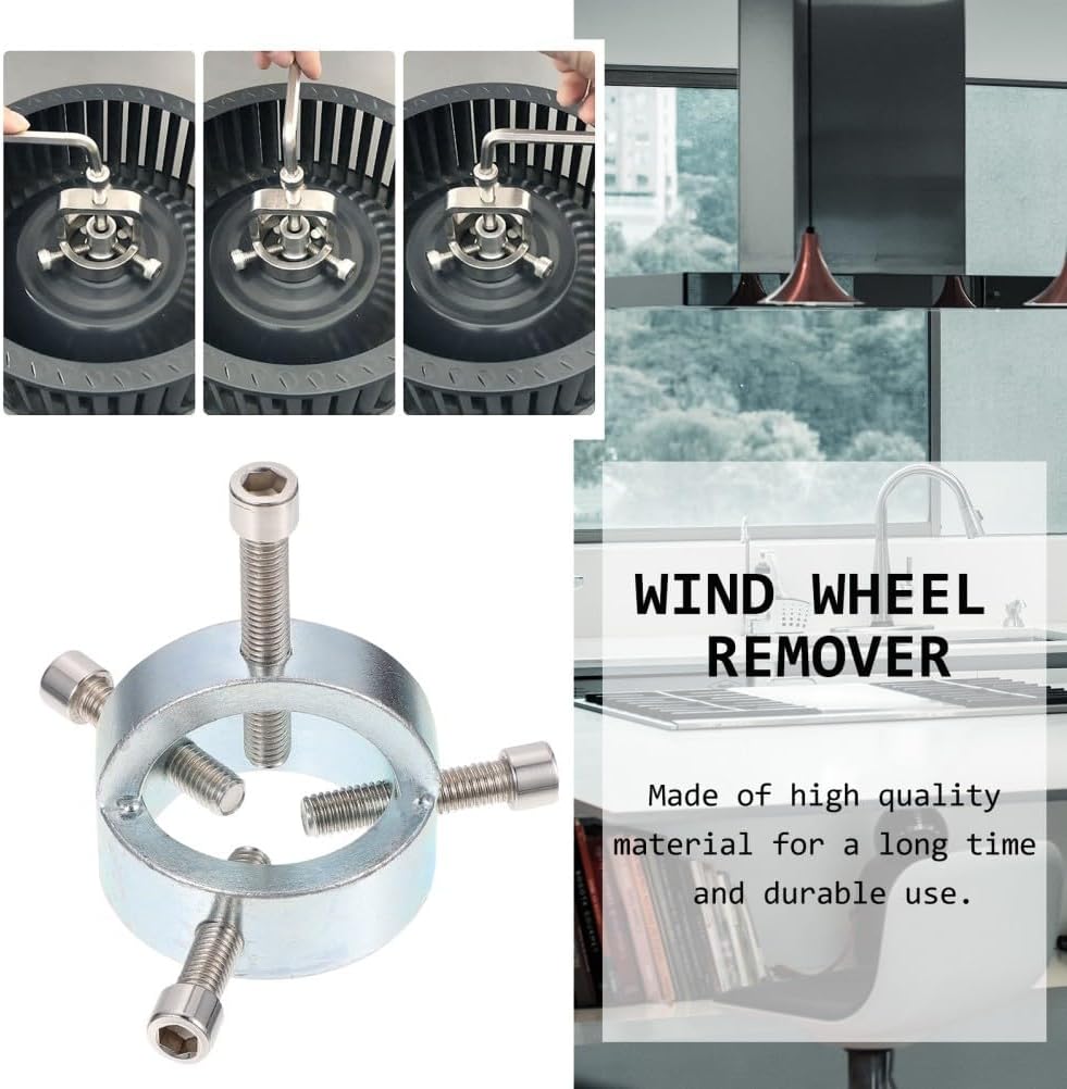 ya 26 10.21 baidi 1 Pc Steering Wheel Puller Blower Wheel Removal Tool Steel Wind Wheel Remover