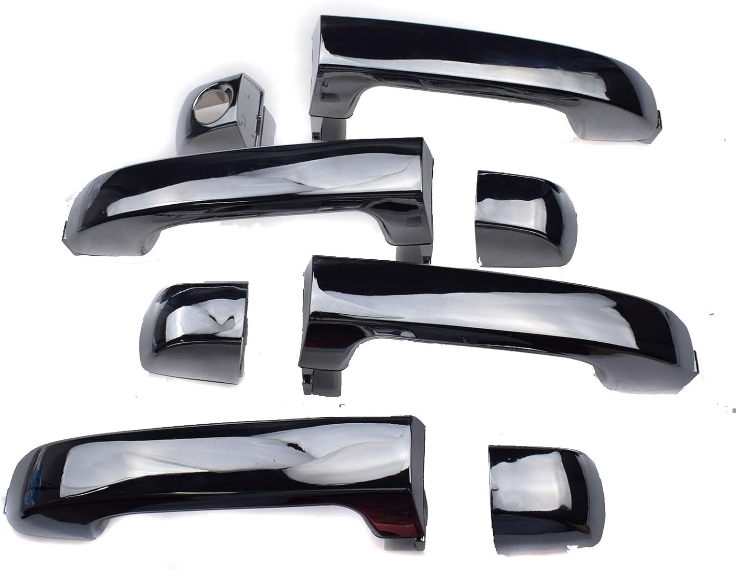 ya 2 8.15 Door Exterior Handle Chrome Set 4 Pieces for Hyundai Veracruz 2007-2012 82651-3J010