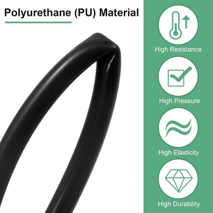 ya 14 9.20 baidi 5Meter Pneumatic Tubing Pipe 5x8mm PU Polyurethane Air Compressor Hose Black-1