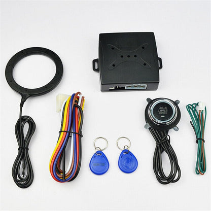ya 3 8.24 baidi 12V car Ignition Switch RFID Engine Start Button keyless Entry Starter kit