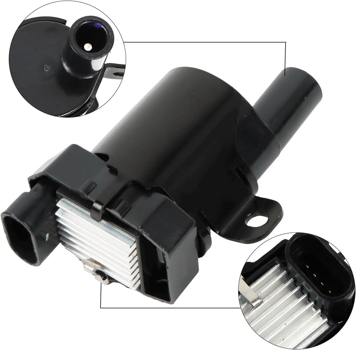 ya 9 10.24 8x Ignition Coils+ Iridium Spark Plugs Spark Plug Wires for Chevy for Silverado 1500