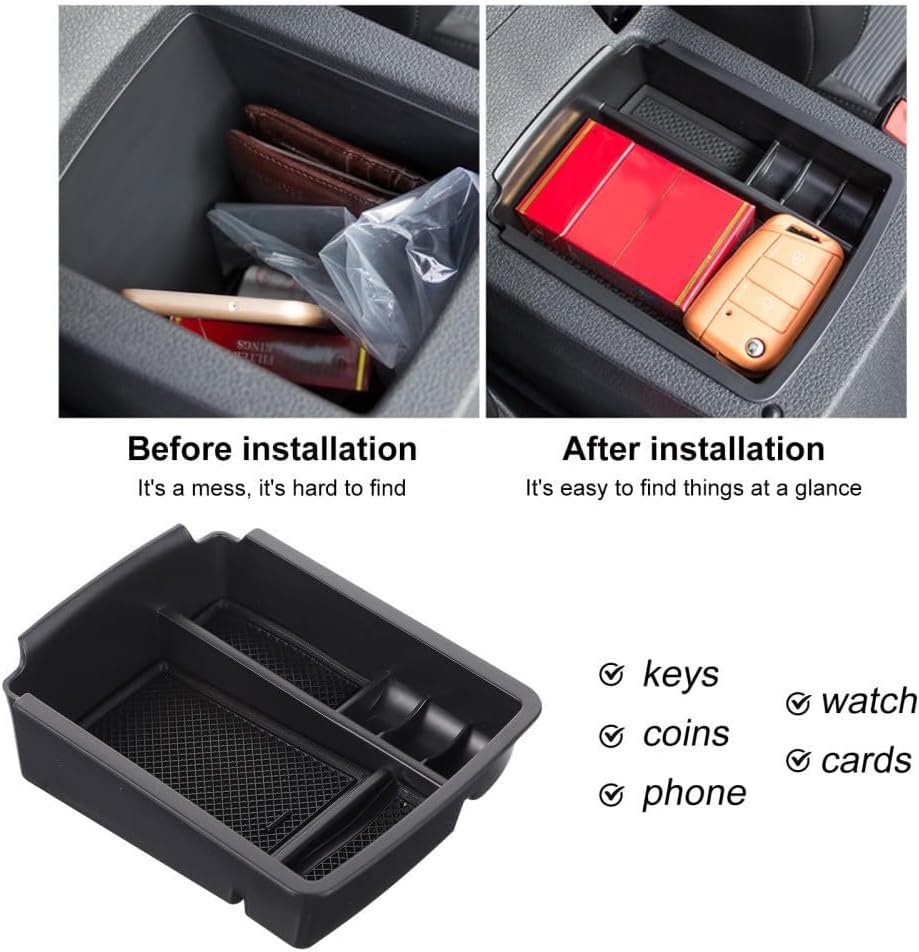 ya 5 8.10 Car Center Console Armrest Box CarCenter Console Tray Car Center Storage Box