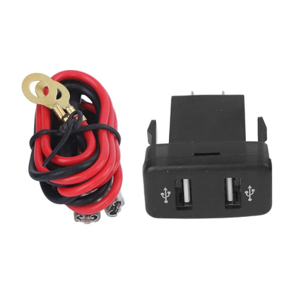ya 23 10.7 baidi 1xCar Truck Dual USB Port for Charger for for Toyota for Land Cruiser 75, 76, 78 & 79 Series