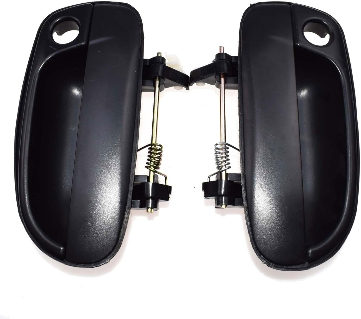 ya 5 8.10 2-piece Set of Black Front Left and Right Exterior Door Handles Suitable for Modern Accents 00-06