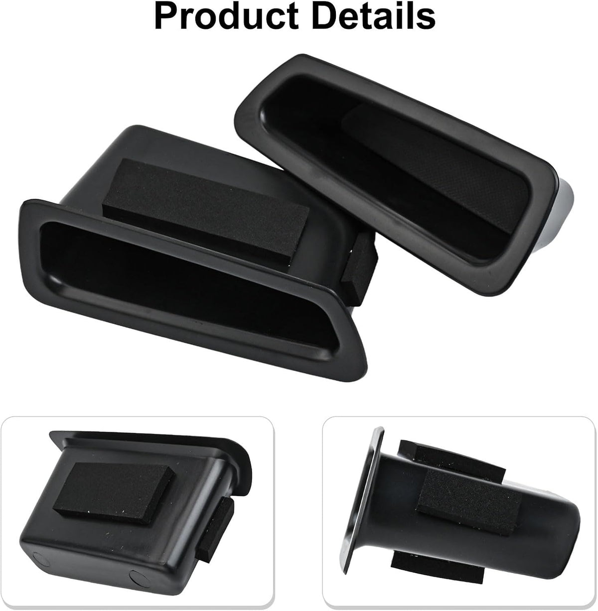 ya 11 9.14 zhengce for for Volvo for XC60 2010 2017 Door Handle Storage Box 2pcs Set for Neat Interior