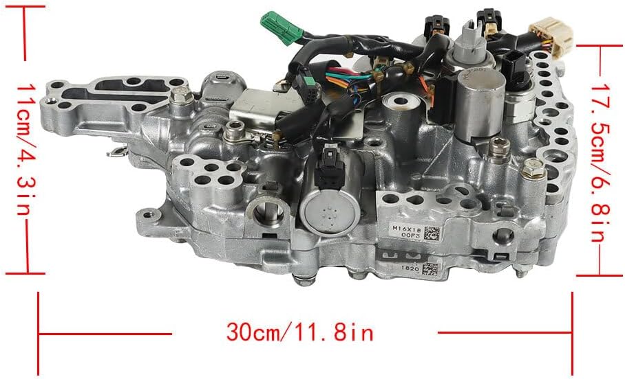 ya 10 9.16 baidi JF016E CVT Shift Valve Body for Nissan for Altima 31705-28X2B with Solenoid Valve
