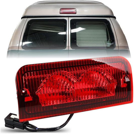 ya 4 8.8.2 923-290 Rear Center High Mount Brake Stop Light Lamp for Ford E Series 1992-2022