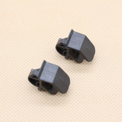 ya 10 9.16 baidi 10 Pieces Hooded Latch Clips W700534-S300 Z-Shaped Fastener Bracket Plastic for Ford Focus