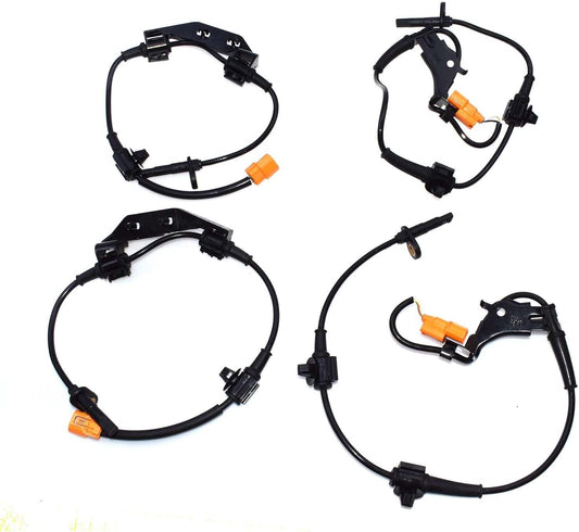 ya 12 10.8 zhengce 4-Piece Set ABS Wheel Speed Sensor FL FR RL RR 57470S9A013 for Honda CR-V 2002-2006