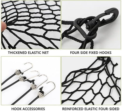 ya 2 8.15 Dog Car Barrier Car Pet Safety Barrier Net Pet Separation Net for SUV Vans Truck