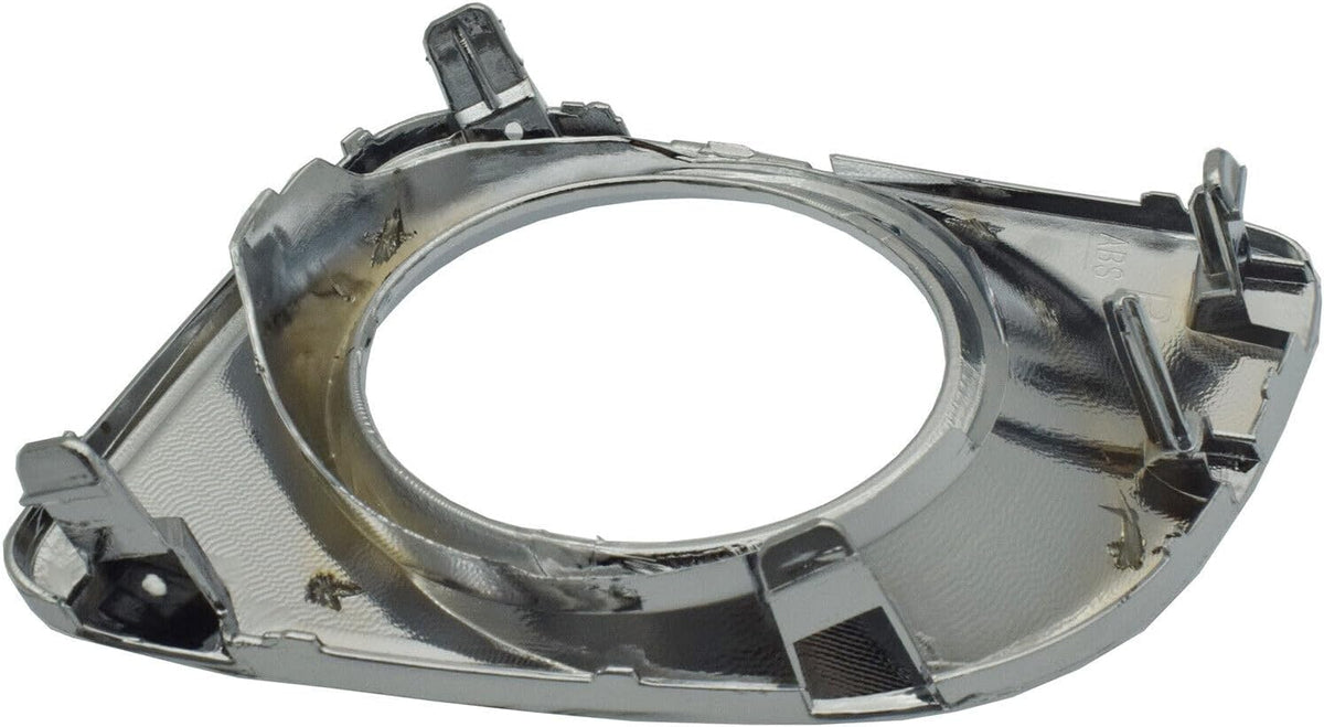 ya 10 9.16 zhengce Front bumper fog light hole cover inserted with right chrome for Toyota Ven