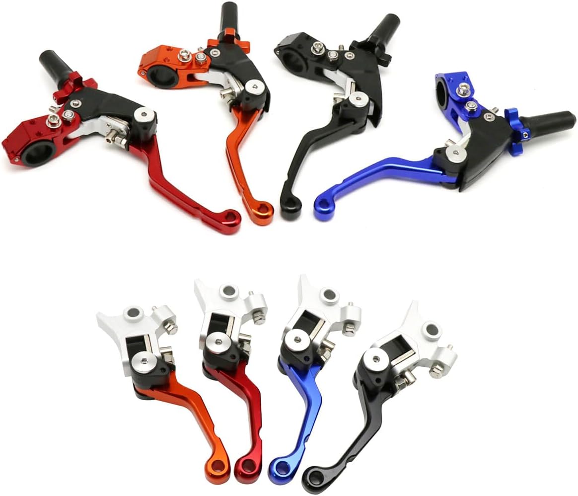 ya 11 9.14 baidiBlue Motorcycle Clutch Brake Lever Foldable Aluminum Alloy Suitable for Husqvarna FC FX TC TX-