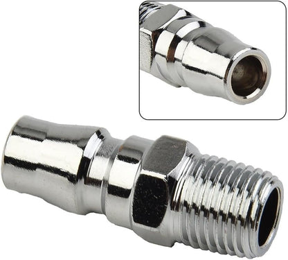 ya 14 9.20 baidi Useful Thread Adapter With 1/4inch Male Silver Steel Thread (20PM)-1