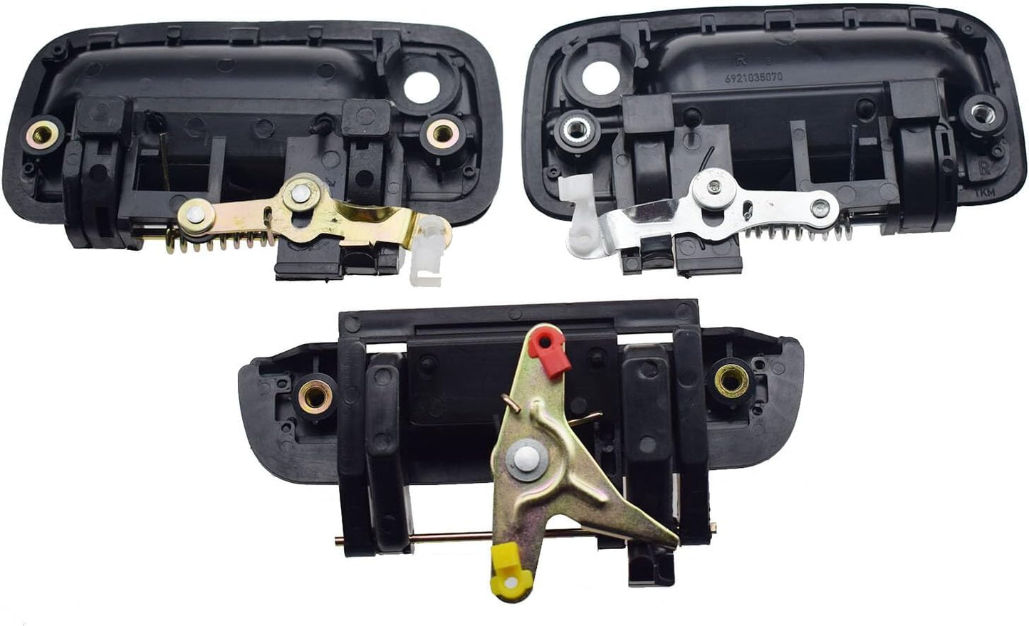 ya 5 8.10 of Front Exterior Door Handles + Tailgate Handles for 1995-2004 for Toyota Tacoma
