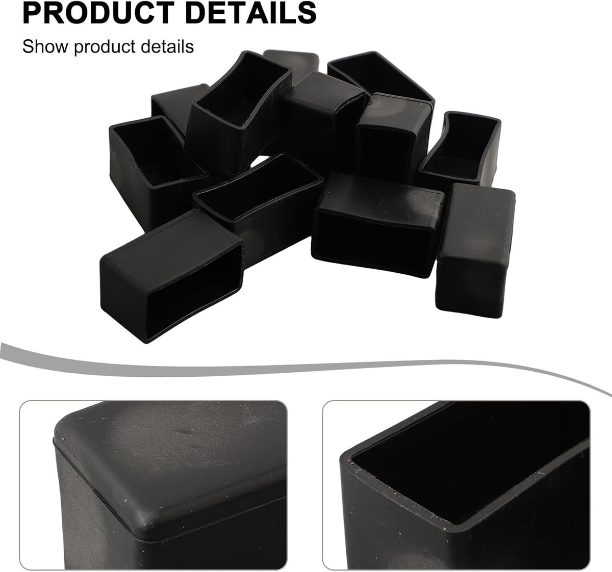 ya 26 10.21 baidi Chair Protector Office Hotel 12 Pcs Chair Table Foot Protector Thicken