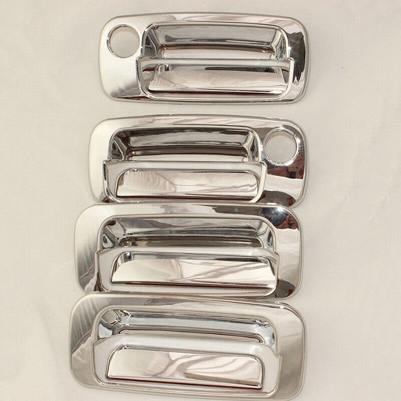 ya 2 8.15 for Land Cruiser LC80 FJ80 1990-1997 Chrome Door Handle Cover Trim 