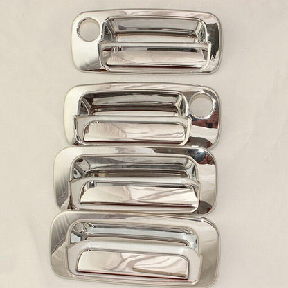 ya 2 8.15 for Land Cruiser LC80 FJ80 1990-1997 Chrome Door Handle Cover Trim 