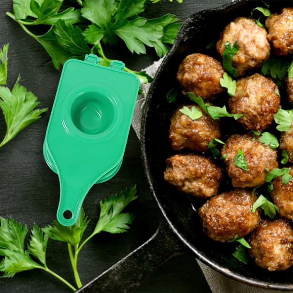 ya 14 9.20 baidi 2Pcs Multifunctional Meat Baller Meatball Maker Meatball Making Tool Cake Ball-1